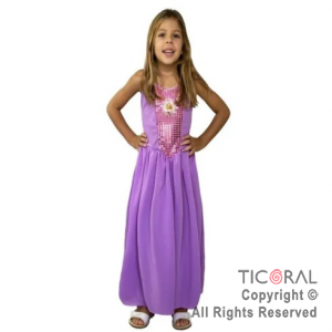 DISFRAZ ECONOMICO RAPUNZEL TALLE 1 x 1